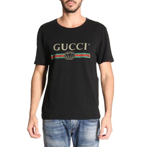 buy gucci black shirt|authentic Gucci t shirt men.